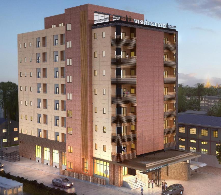 Wishton Hotel Yangon Exterior photo